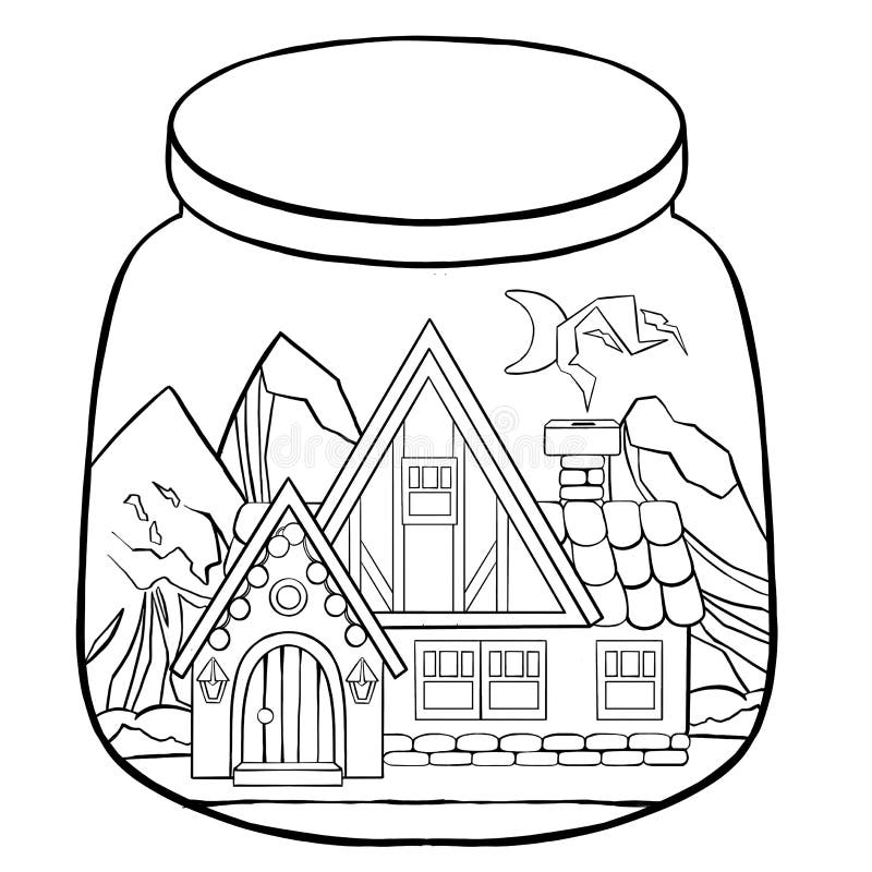 Jar coloring adult stock illustrations â jar coloring adult stock illustrations vectors clipart