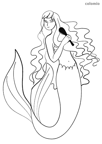 Mermaids coloring pages free printable mermaid coloring sheets