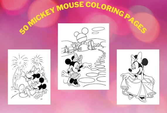 Mickey mouse coloring book mickey mouse pictures to print for childrens coloring books for boys girls