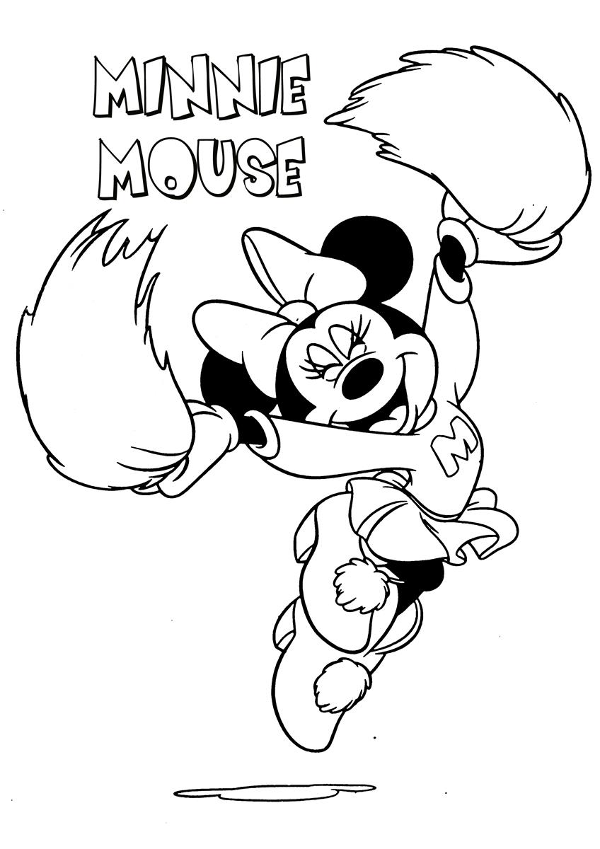 Mickey mouse coloring page