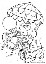 Mickey coloring pages on coloring