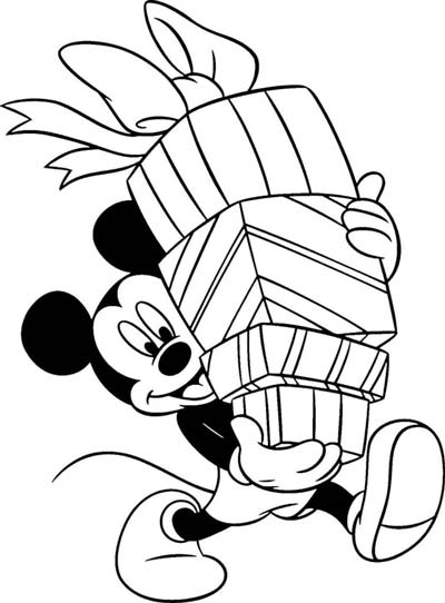 Mickey mouse coloring pages