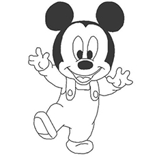 Top free printable mickey mouse coloring pages online