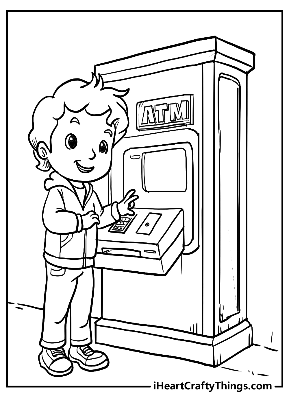 Printable money coloring pages updated