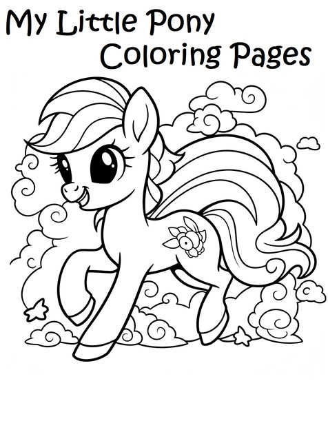 My little pony coloring pages my little pony coloring pageâ