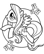 My little pony coloring pages for girls