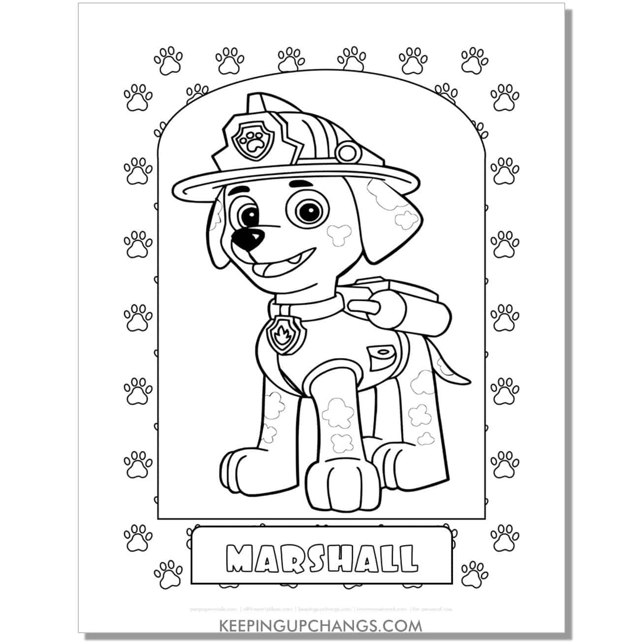 Free paw patrol coloring pages sheets popular printables