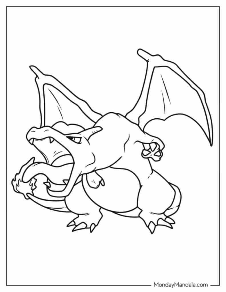 Pokemon coloring pages free pdf printables