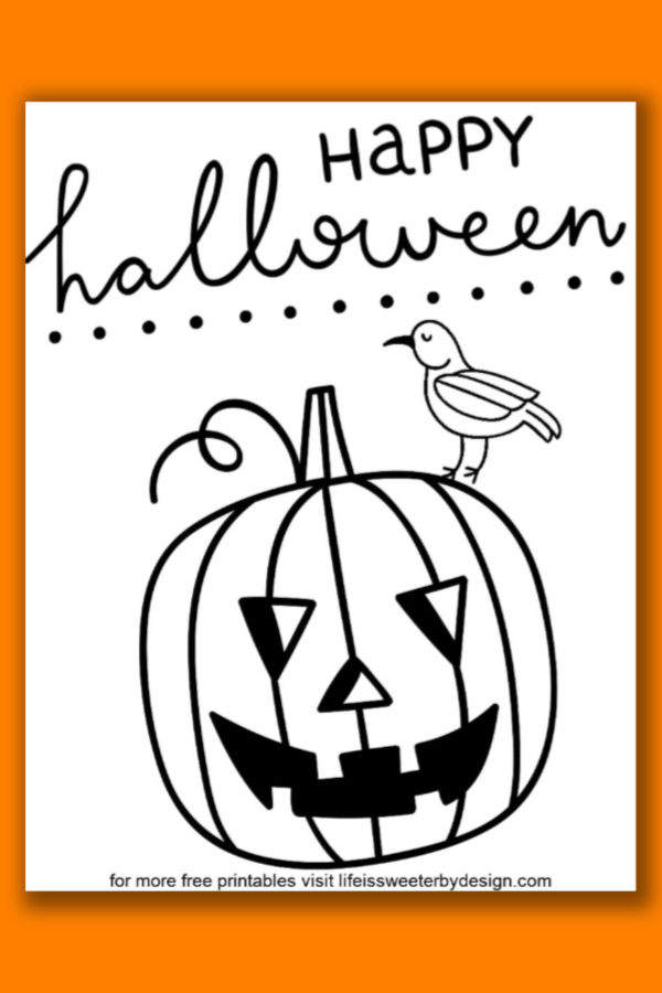 Pumpkin coloring pages