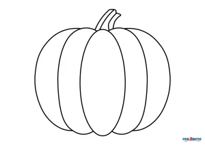 Free printable pumpkin coloring pages for kids