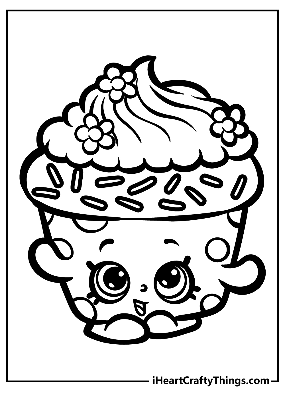 Shopkins coloring pages free printables