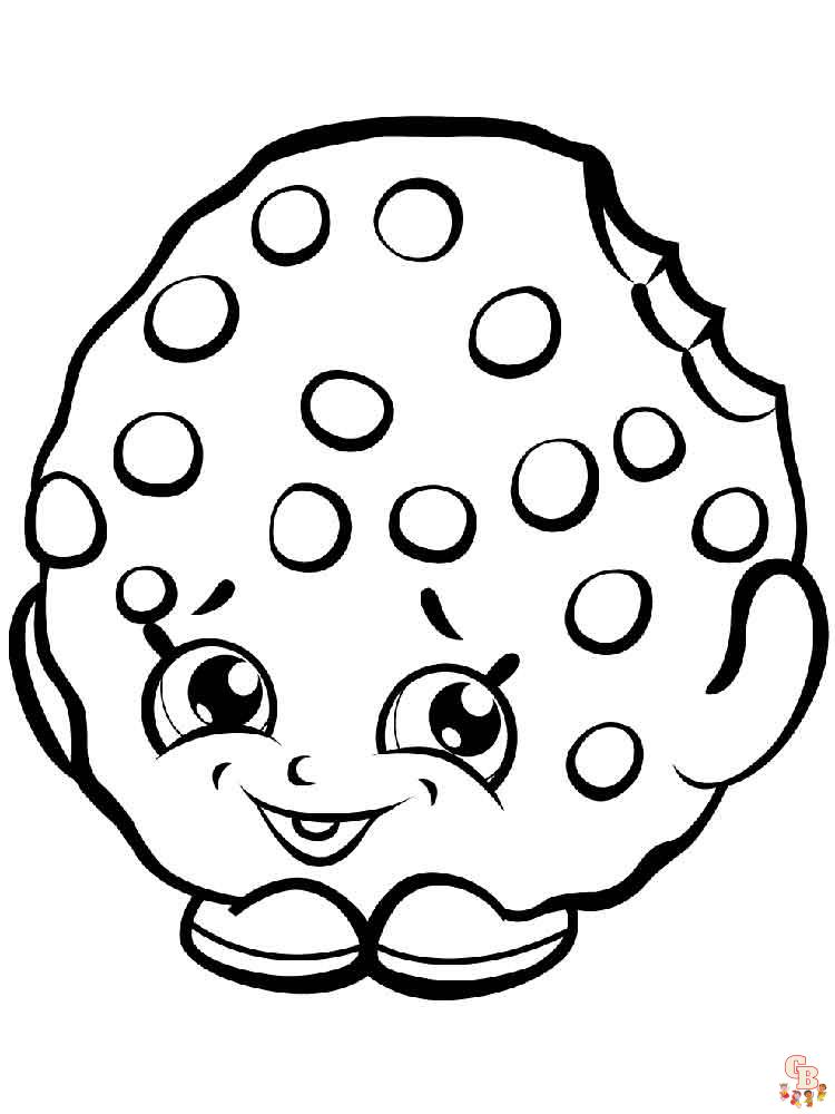 Shopkins coloring pages