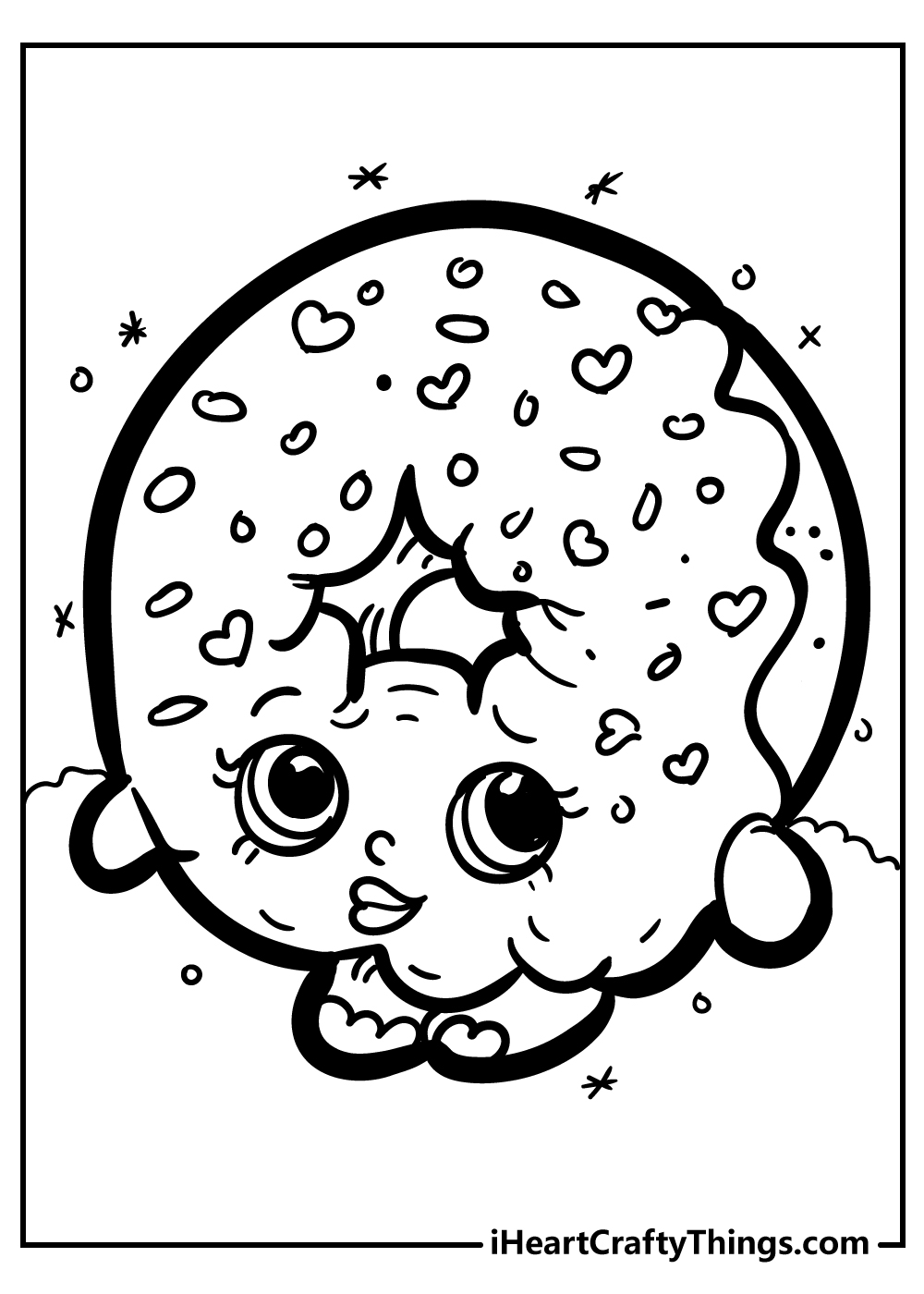 Shopkins coloring pages free printables