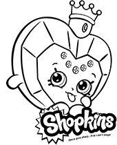 Free shopkins coloring pages