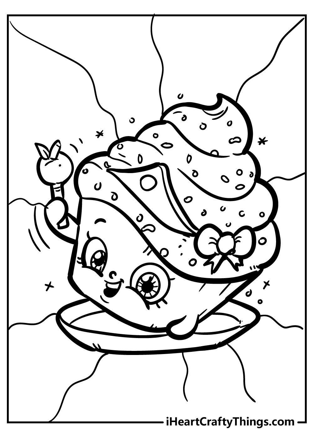 Shopkins coloring pages free printables