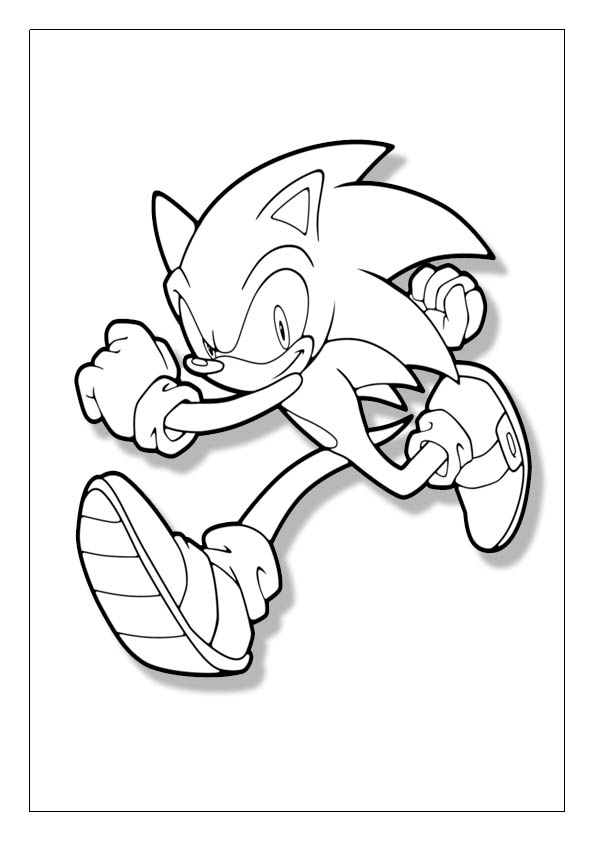 Sonic the hedgehog coloring pages printable coloring sheets