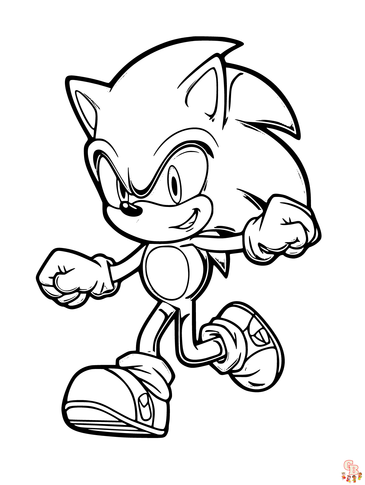 The fun collection printable sonic coloring pages for free