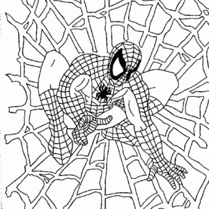 Spiderman coloring pages printable for free download