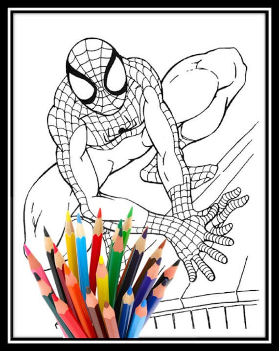 Spiderman colouring and activity book pages pdf download buy print and go ages remended