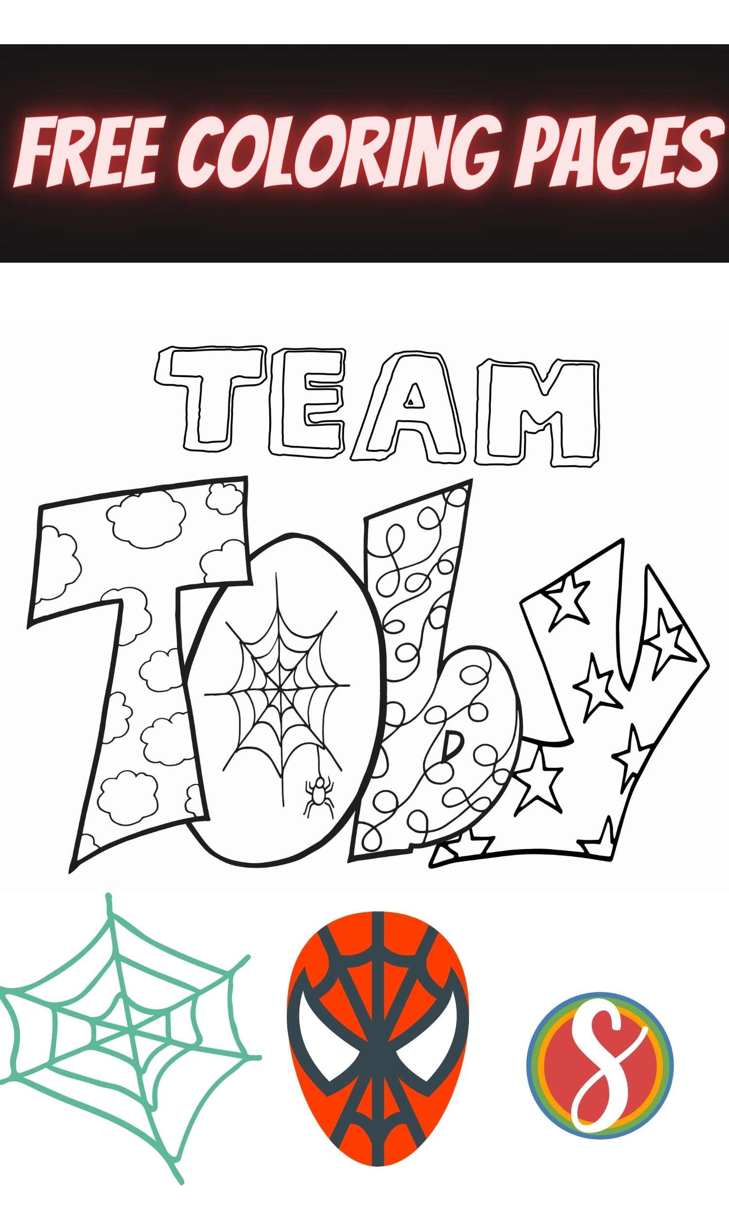 Team tobeyandrewtom spiderman no way home coloring pages â stevie doodles