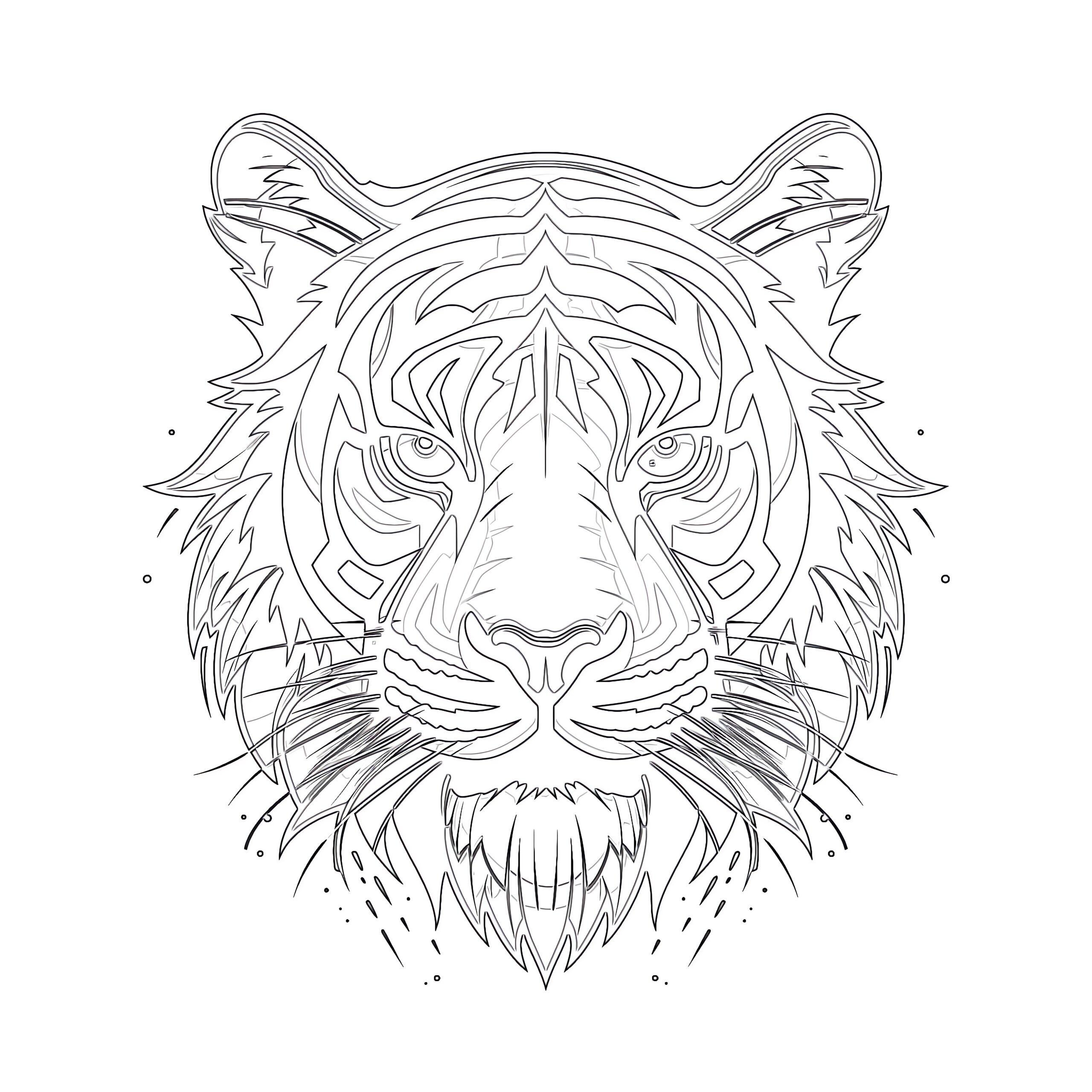 Free tiger coloring page coloring pages mimi panda