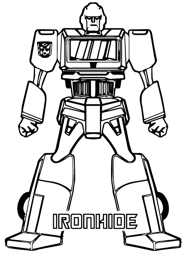 Transformers coloring pages printable for free download