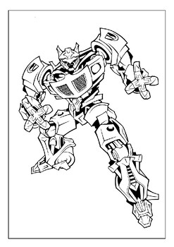 Printable transformers coloring pages fuel your childs passion for robotics