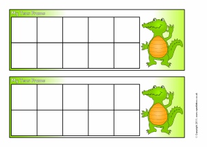 Free printable tens frames for primary school