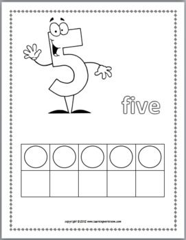 Ten frame activities printables coloring book