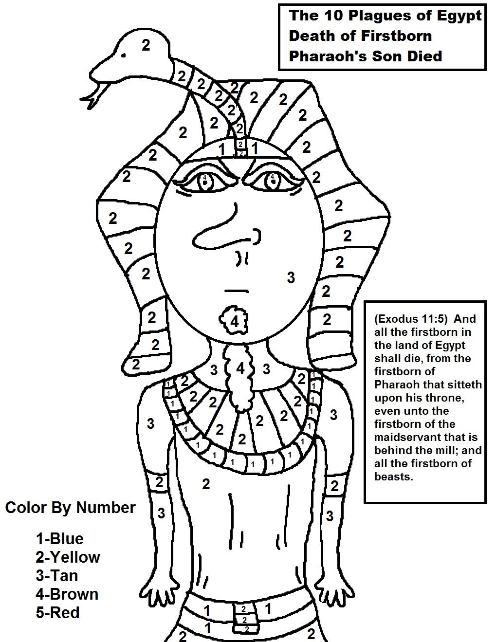 Bible coloring pages moses moses plagues coloring pages