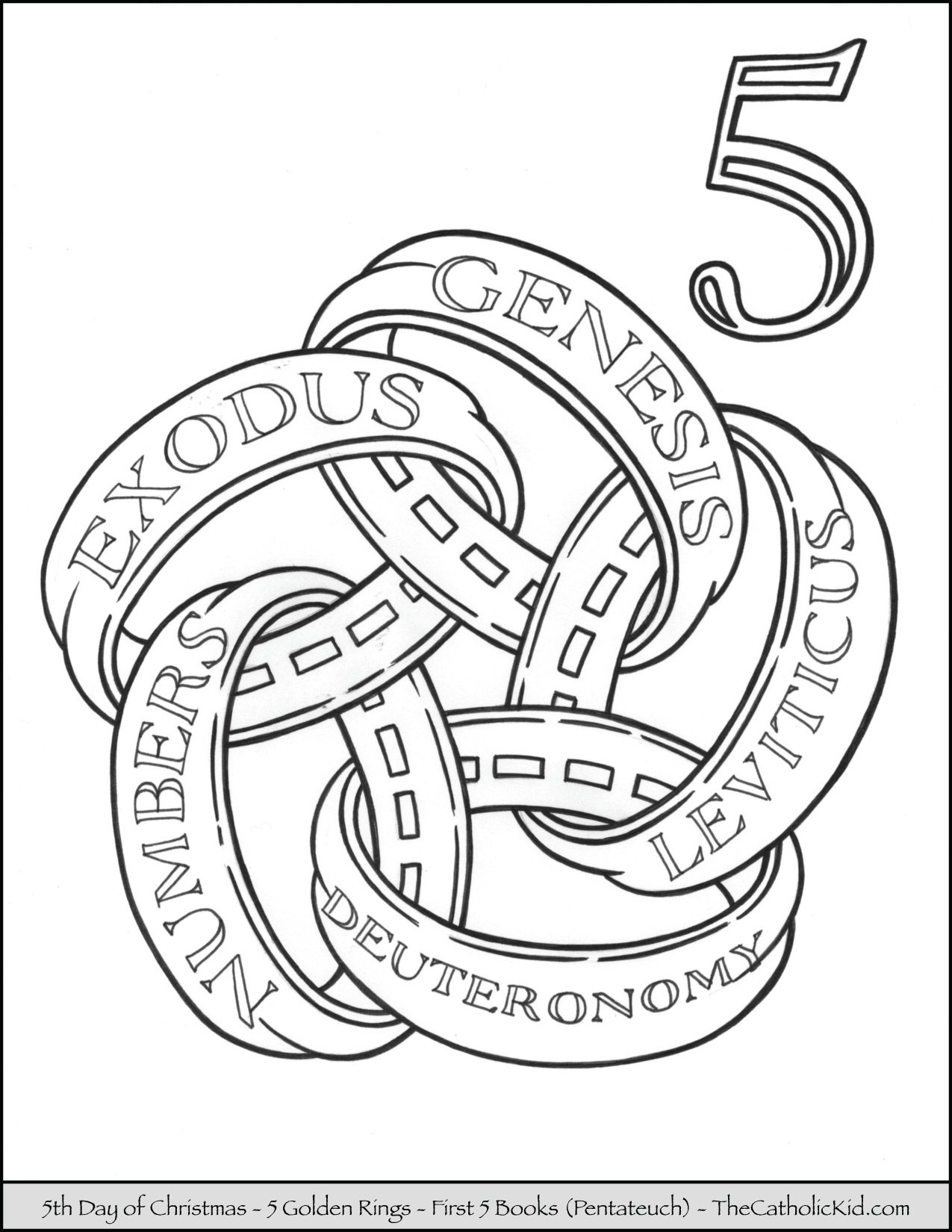 Days of christmas coloring pages