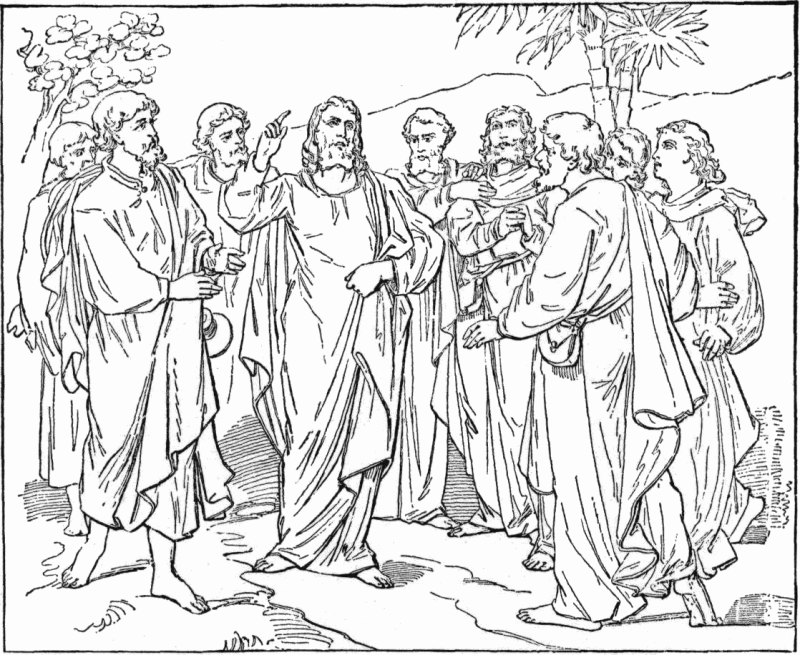 Free twelve disciples coloring page download free twelve disciples coloring page png images free cliparts on clipart library