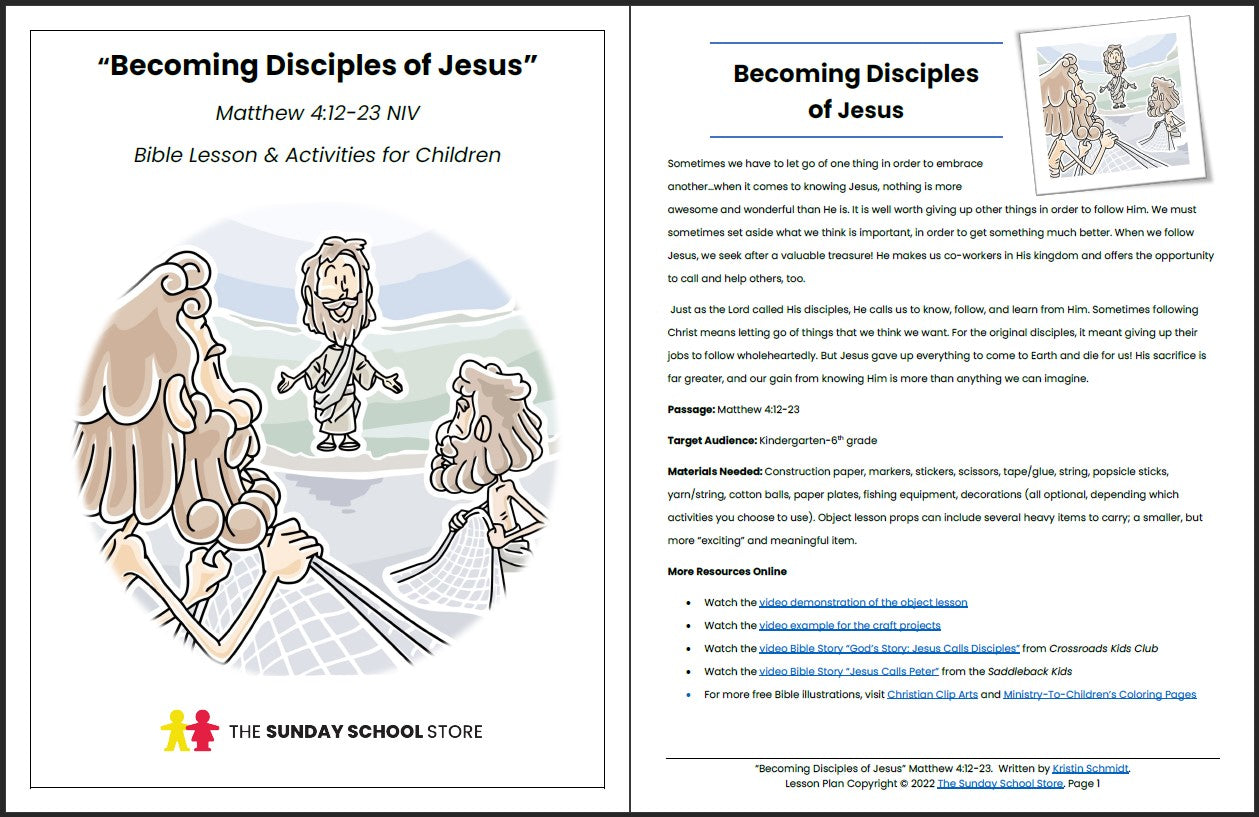 Becoming disciples of jesus matthew