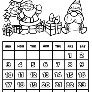 Calendar coloring pages printable for free download