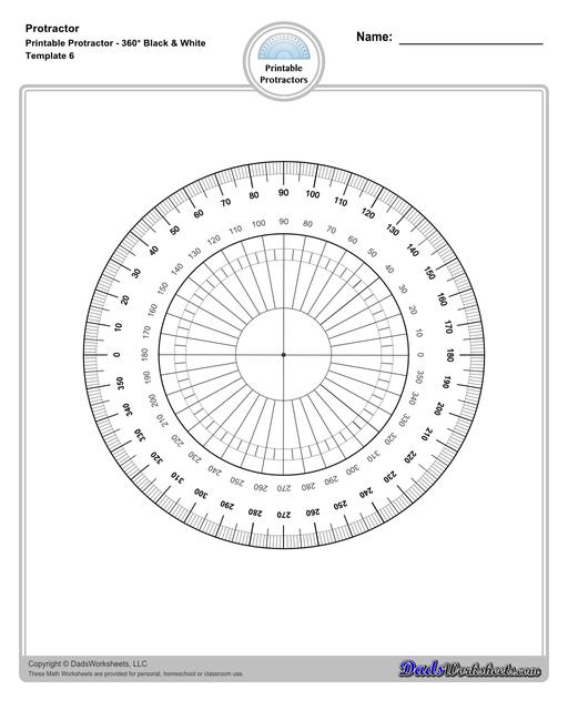 Angles with a protractor