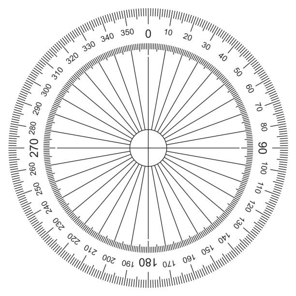 Degree protractor stock photos pictures royalty