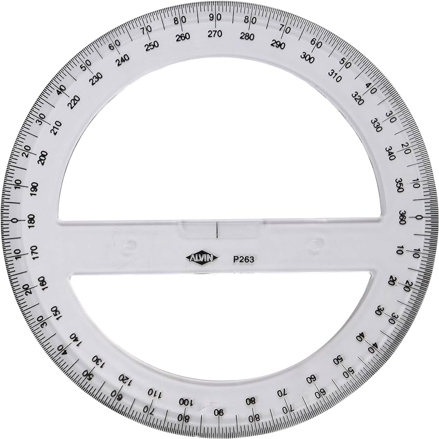 Alvin p circular protractor