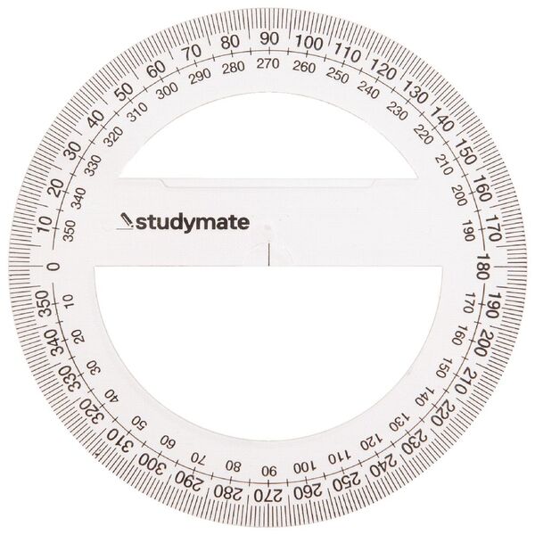 Studymate cm degree protractor