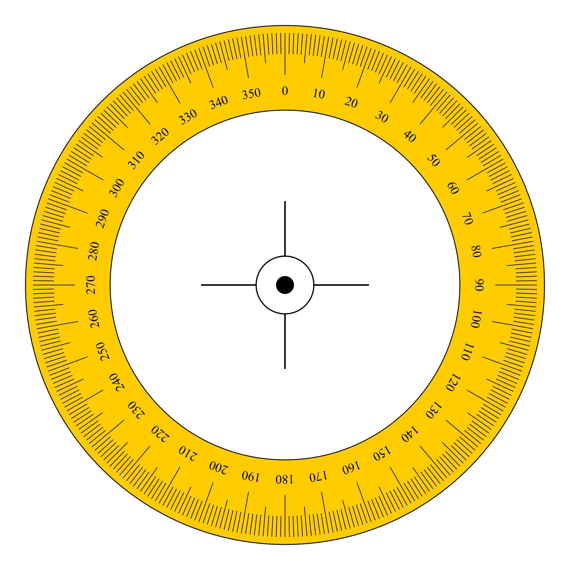 Free printable degree protractor protractor templat printable free wooden projects