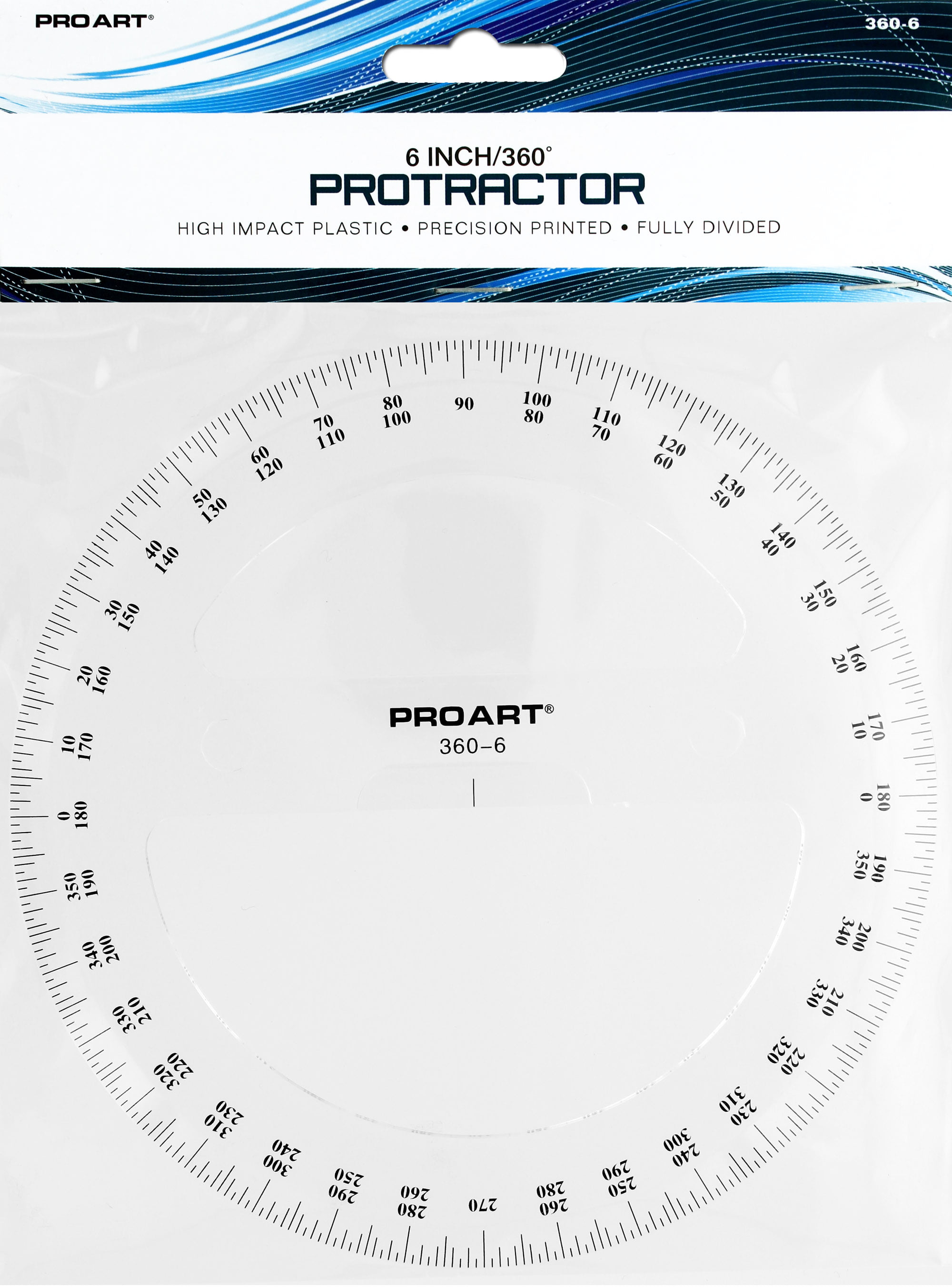 Pro art protractor degree