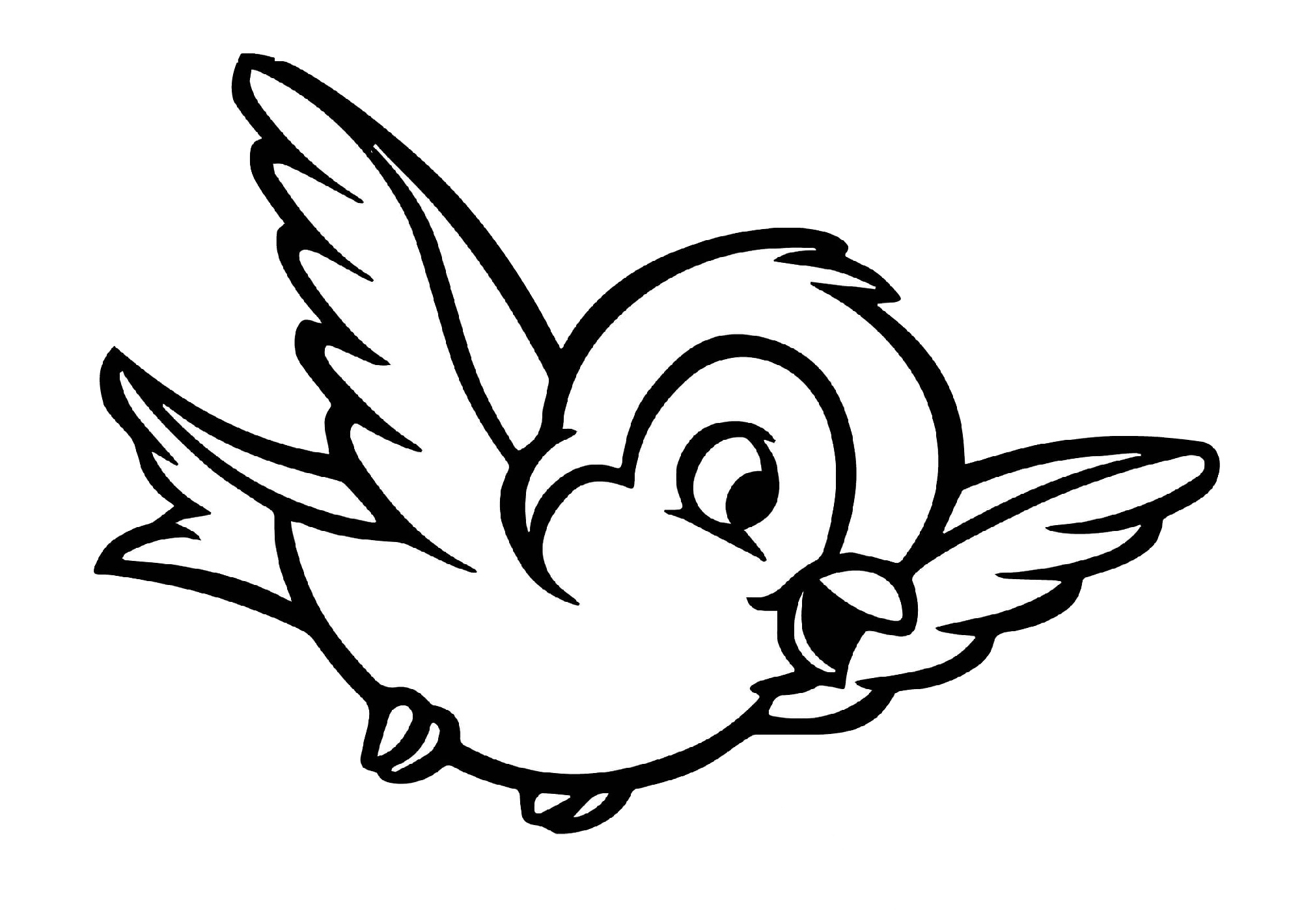 Printable bird coloring pages print and color pdf