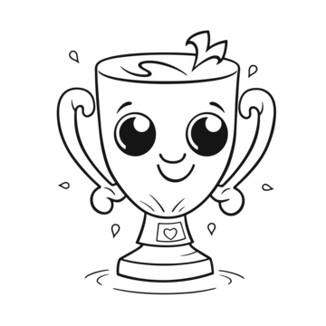 Trophy outline png transparent images free download vector files