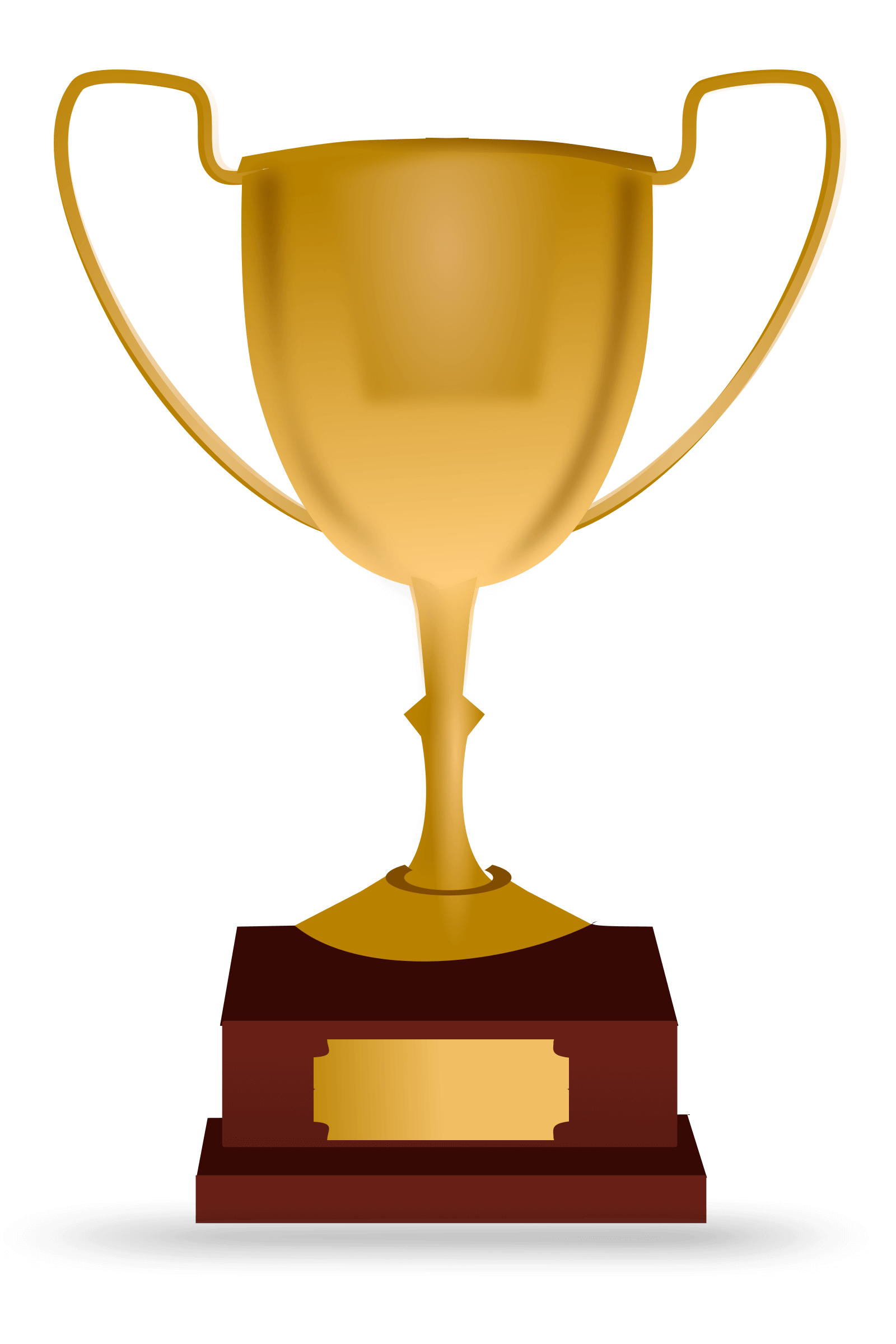 Gold trophy template free printable papercraft templates