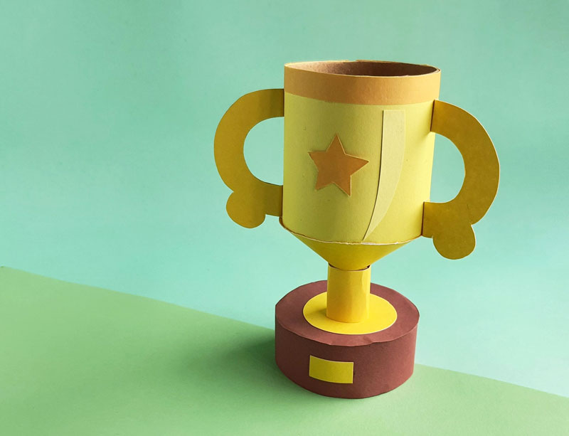 Paper trophy craft