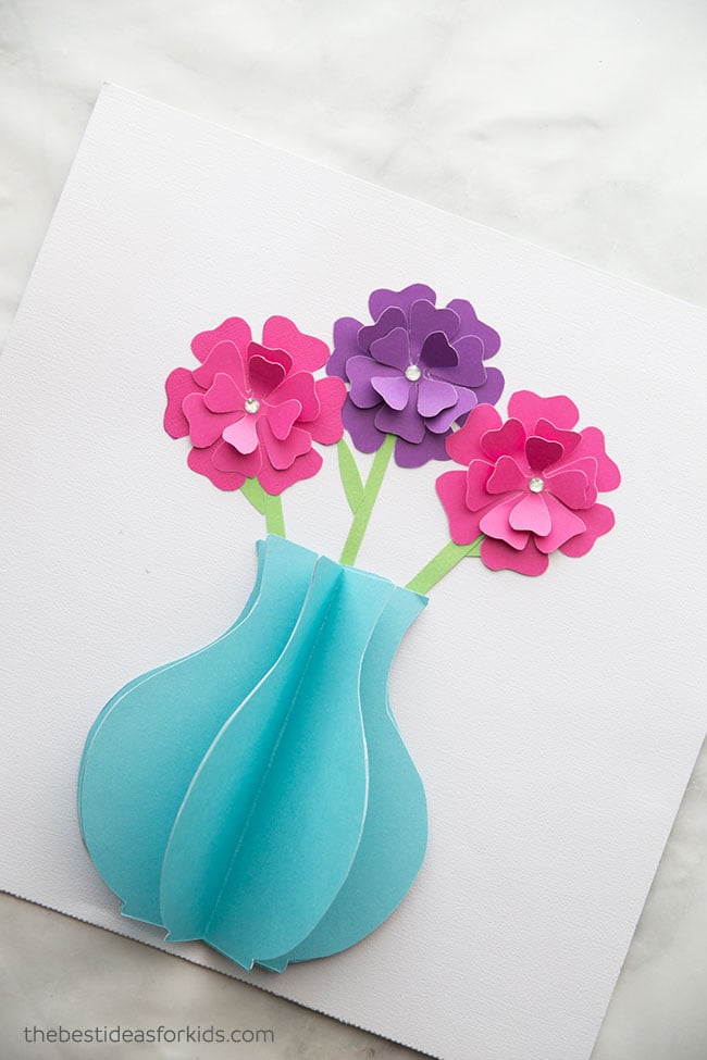 Paper flower craft