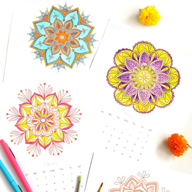 Free mandala coloring pages and artist best tips