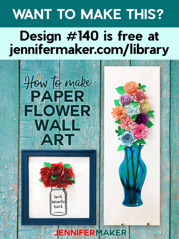 Diy paper flower wall art mason jars vases