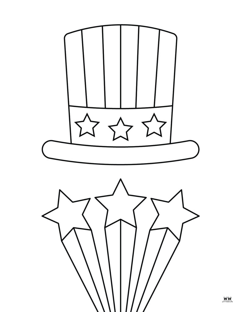 Fourth of july coloring pages
