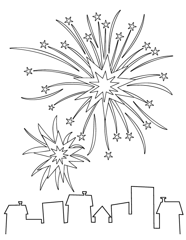 Th of july coloring pages