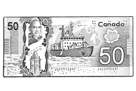 Canadas new banknotes strike some as loonie